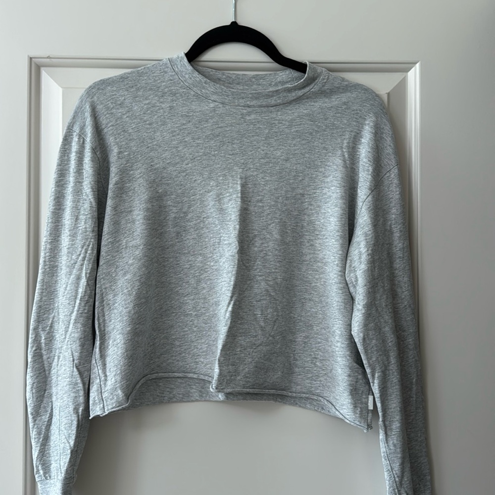 Aritzia, TNA Gray Long Sleeve, Size XS